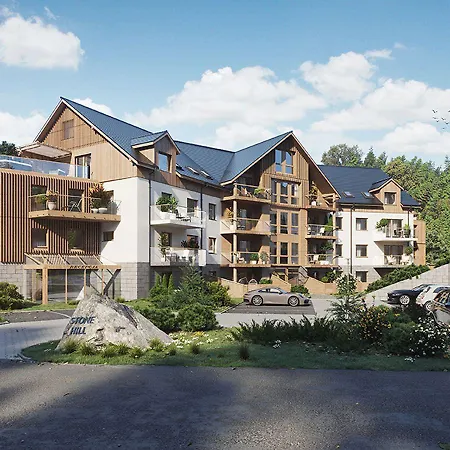 Z Basenem I Saunami Stone Hill Iii Vip Centrum By Royal Aparts * Sklářská Poruba