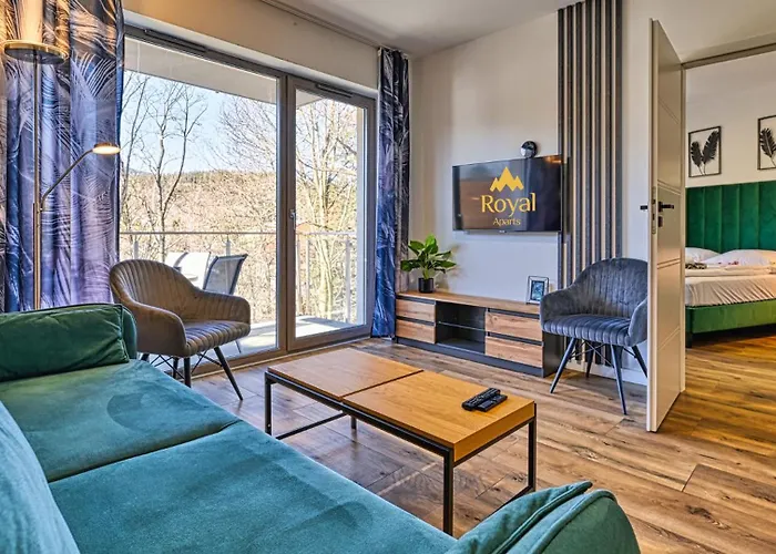 Z Basenem I Saunami Stone Hill Iii Vip Centrum By Royal Aparts Apartamento Szklarska Poręba